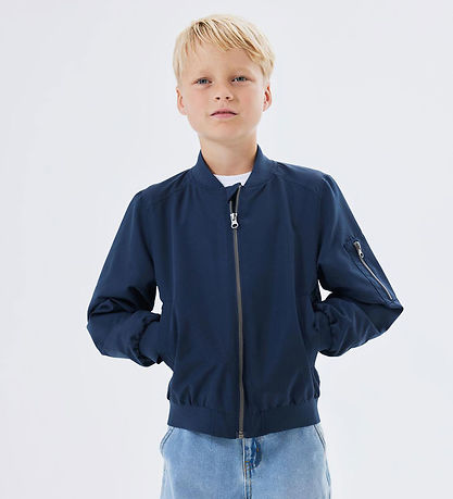 Name It Bomberjacke - NknMonster - Navy Blazer