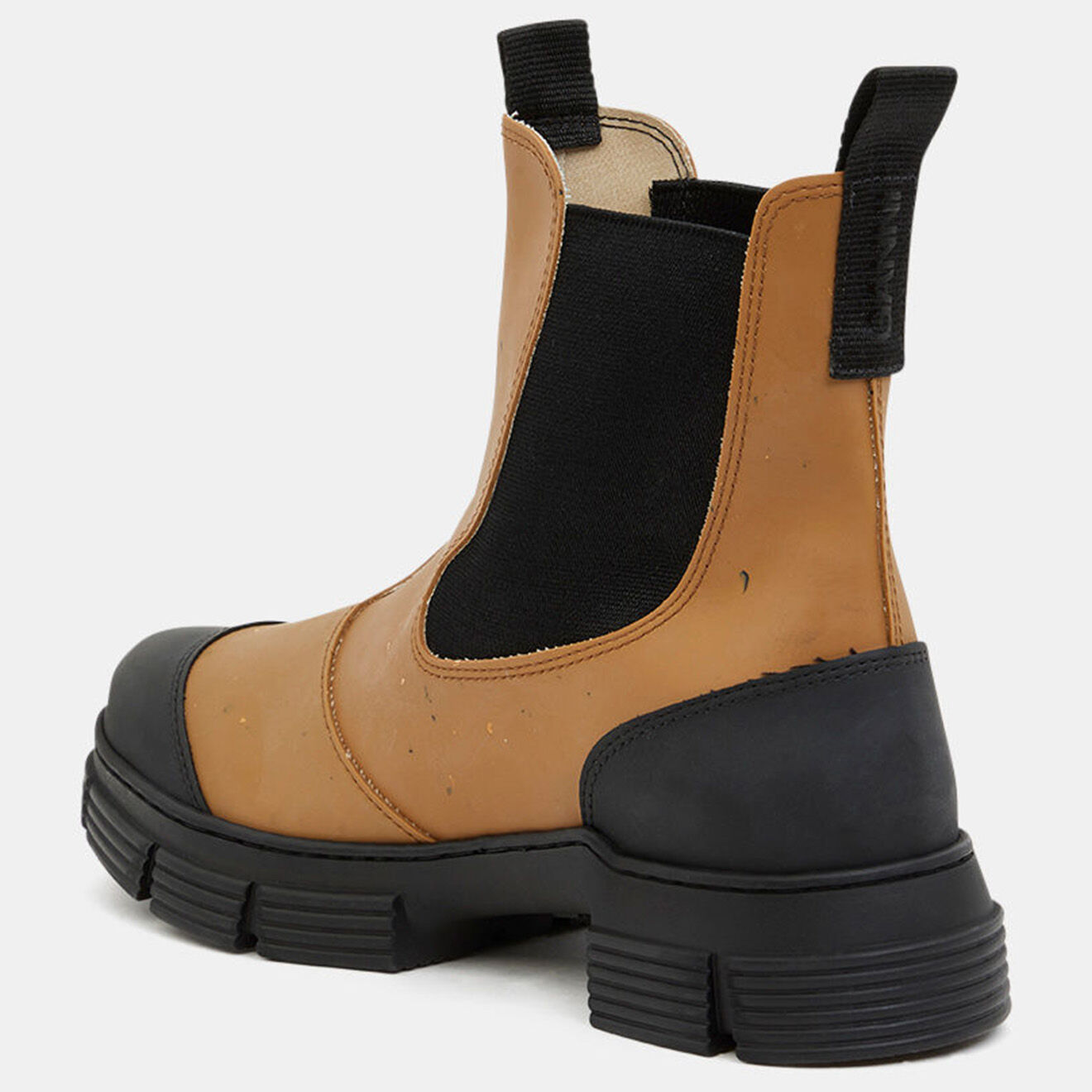 Ganni Chelsea Boots Leila camel