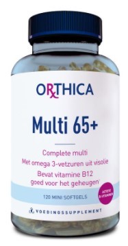 Orthica Multi 65+ 120 softgels