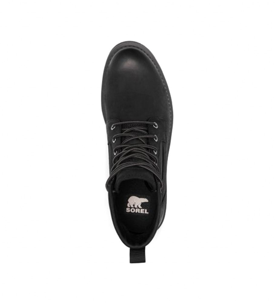Sorel Botines de piel Madson II negro