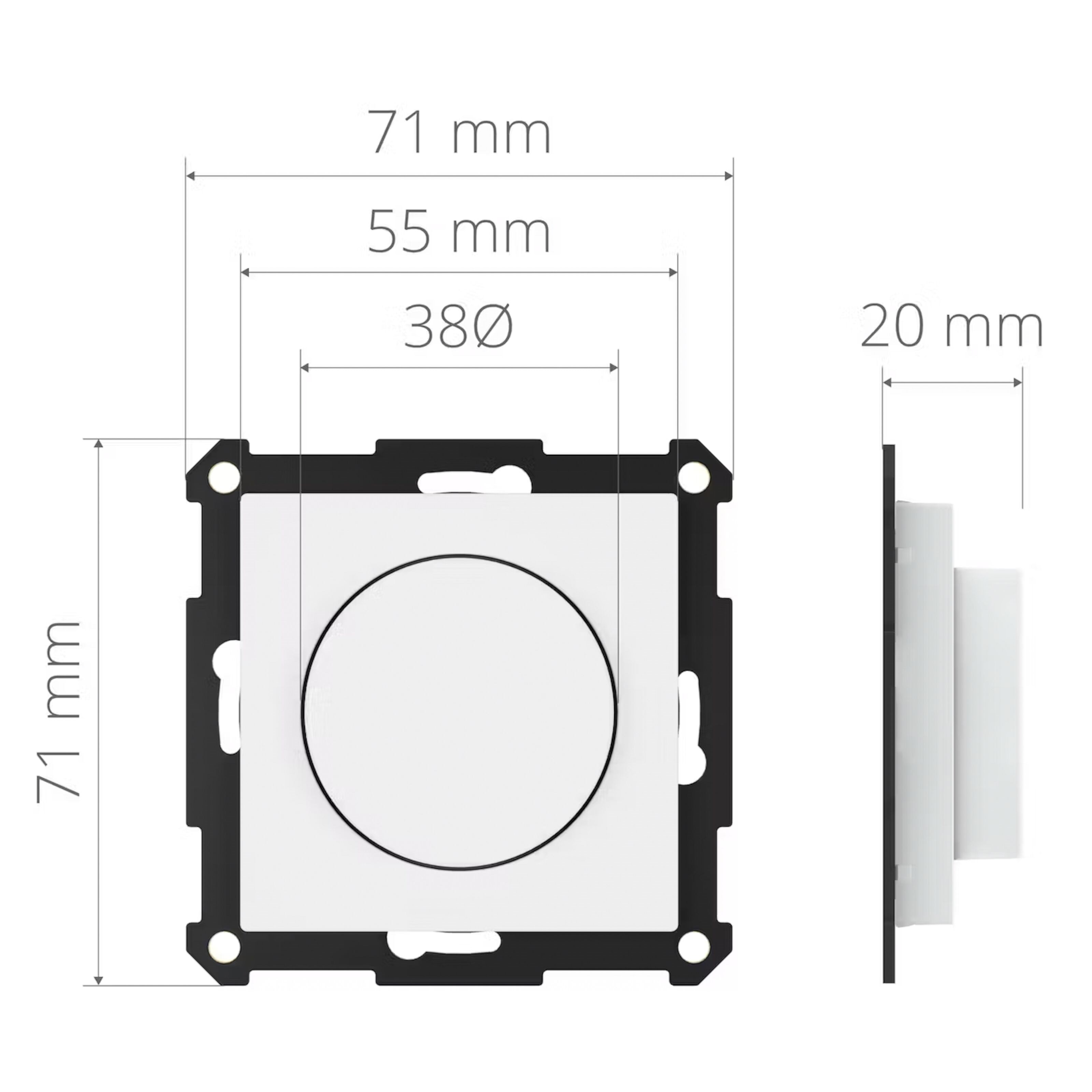 Plejd WRT-01-SW Vribryter