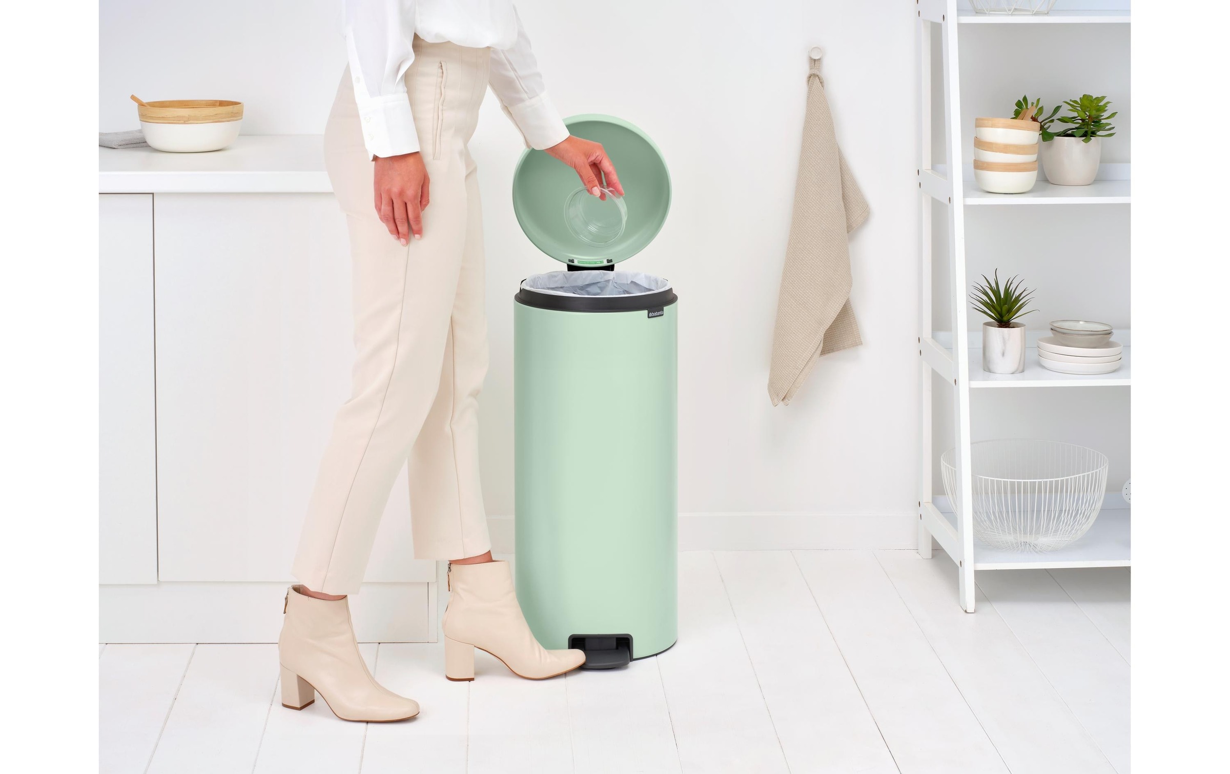 Brabantia Mülleimer »NewIcon 30 l, Grün« 1 Behälter