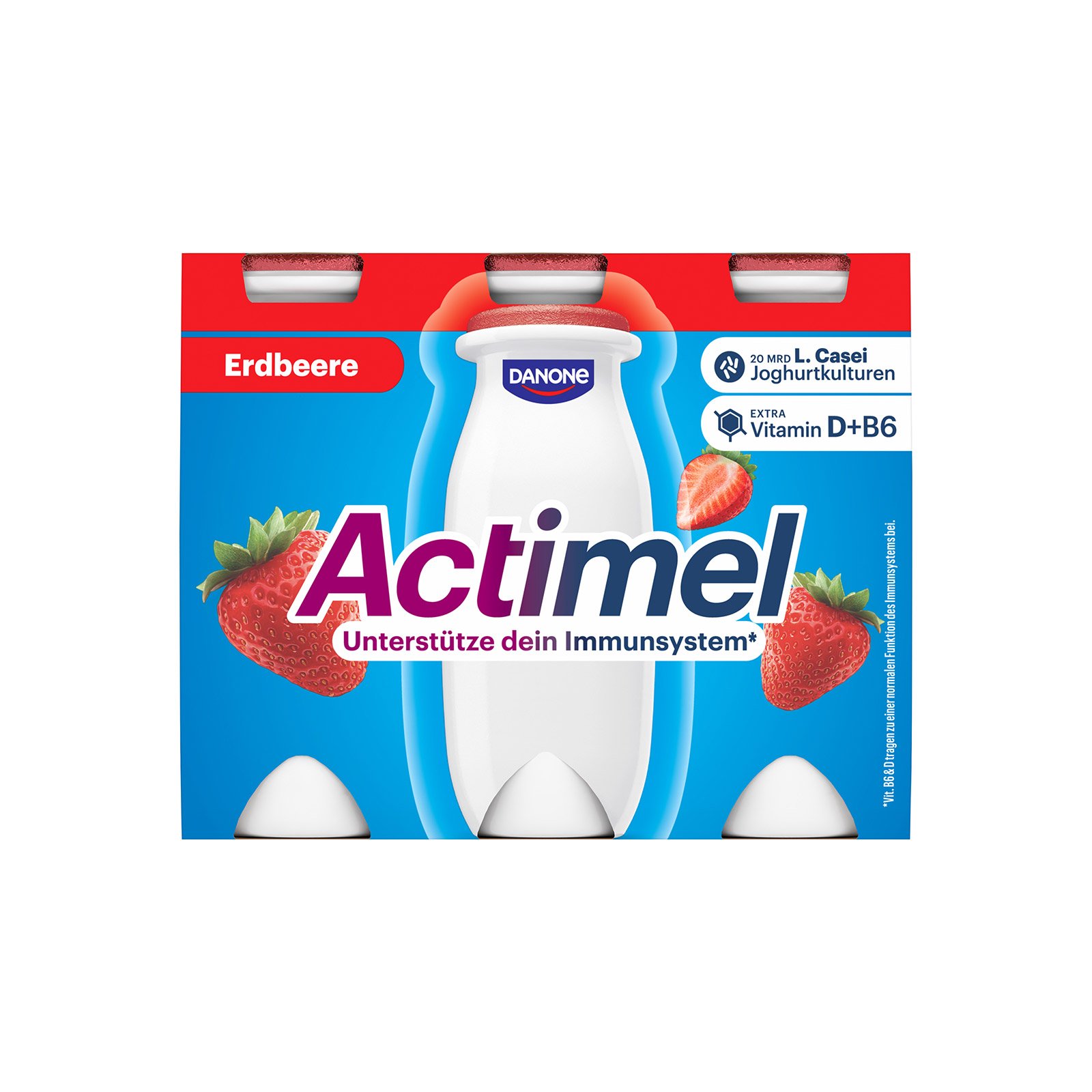 Danone Actimel Erdbeere