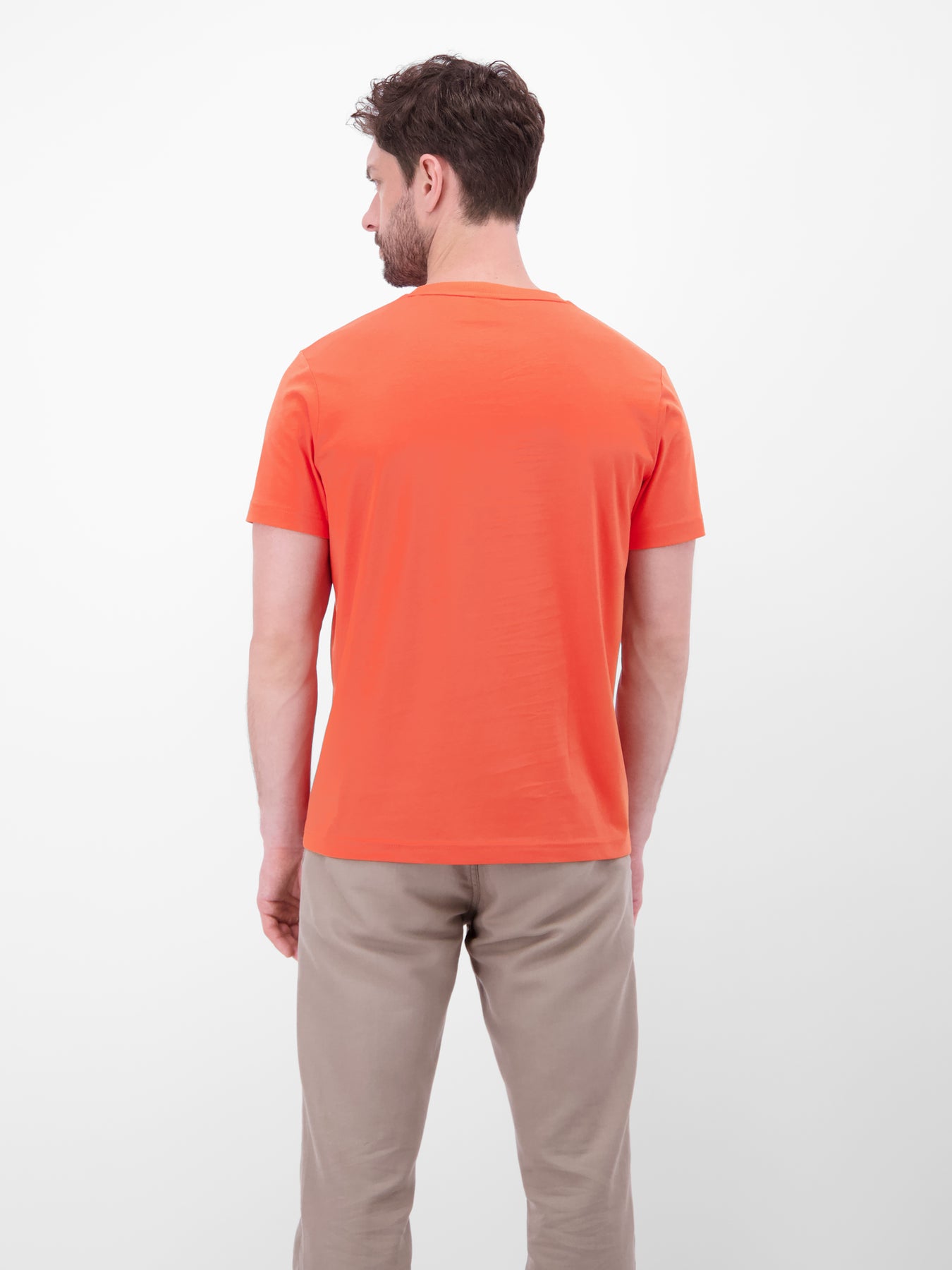 T-Shirt aus Baumwolle mit Brustprint