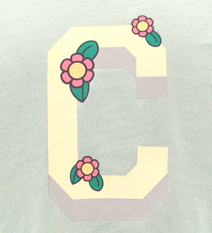 Champion Shorts Set - T-Shirt/Shorts - Dusty Green m. Logo