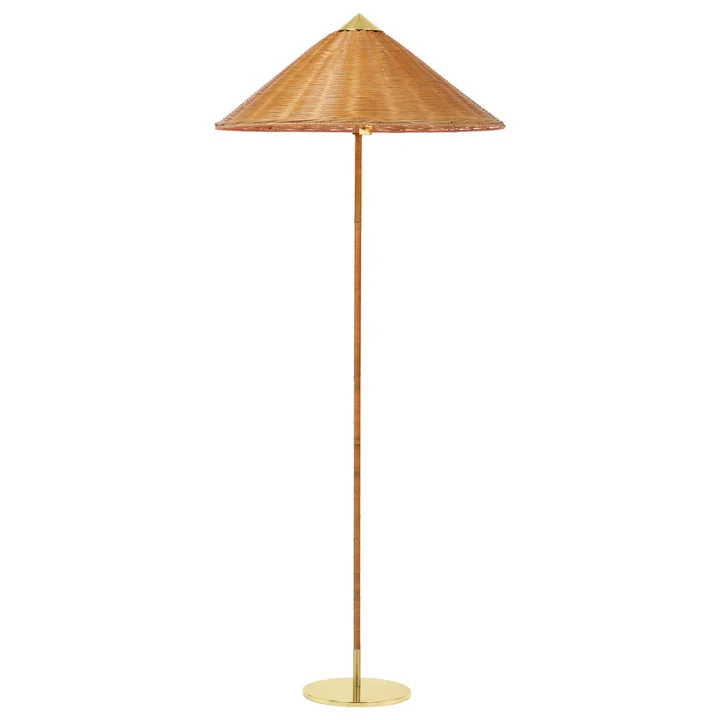 Gubi - 9602 Stehleuchte, Wicker Willow
