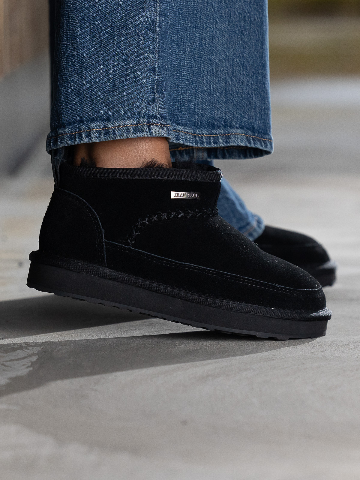 Jean Paul - Charmoise Black - Trapes Sko