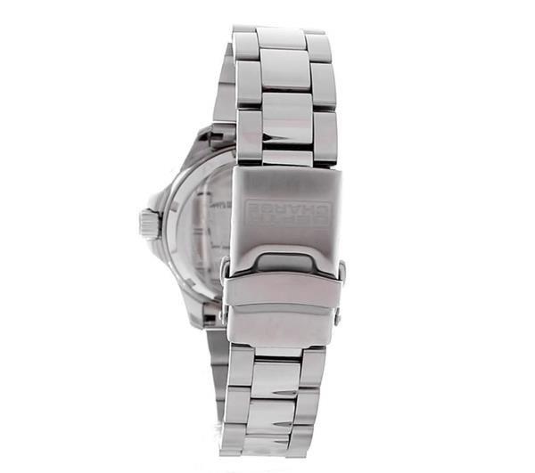 Depth Charge Stainless Steel White Dial Dive Watch