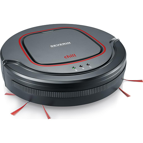 Severin robotstøvsuger RB7025 - sort/rød