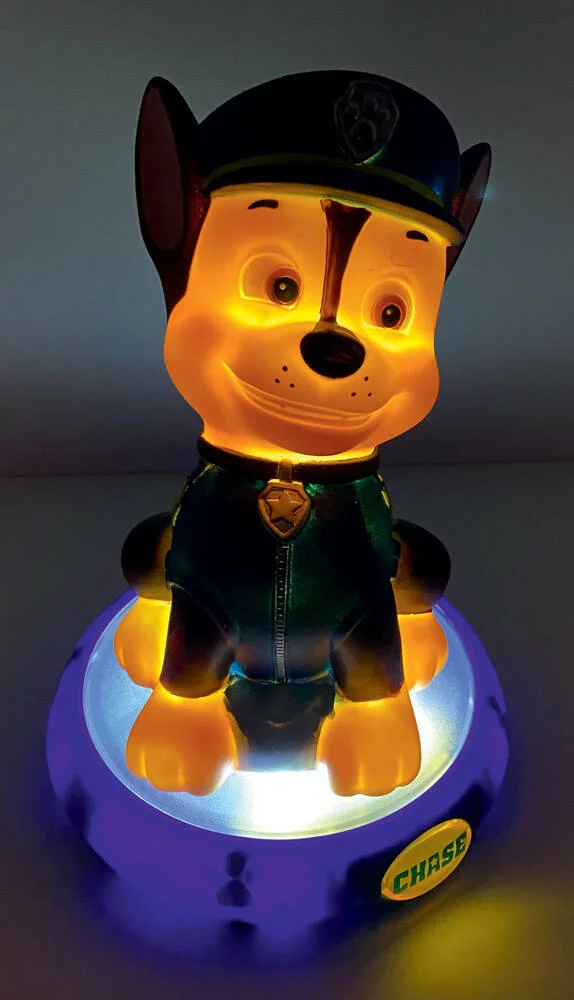 LA PAT’PATROUILLE - FIGURINE CHASE 3D LUMINEUSE