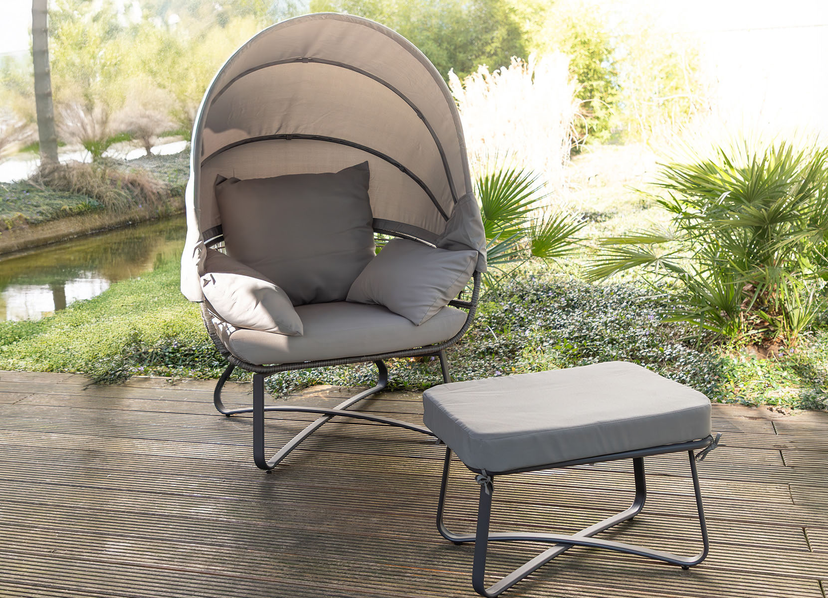 Hocker passend zum Egg Chair Loungesessel 16000230