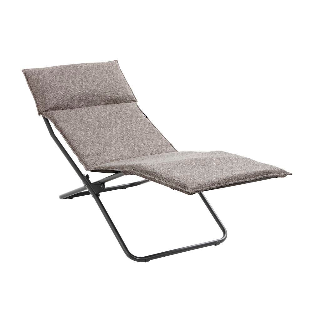 Chaiselongue für den Innenbereich Transalounge Niksen Cendre