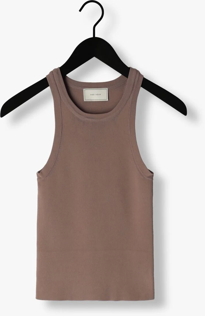 NEO NOIR taupe neo noir top willy knitted top