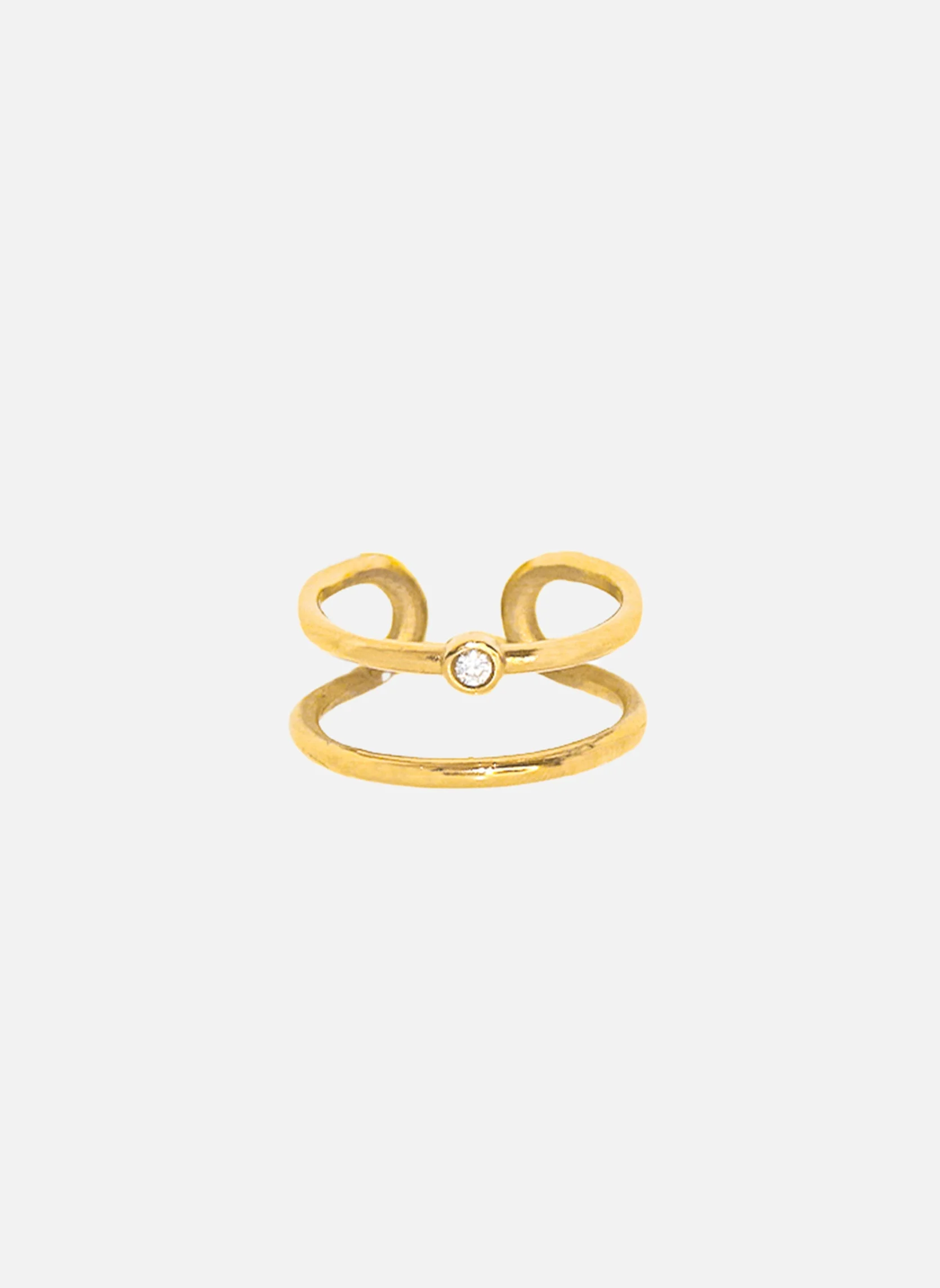 MERCURE - Bague fine mercure | Blanc