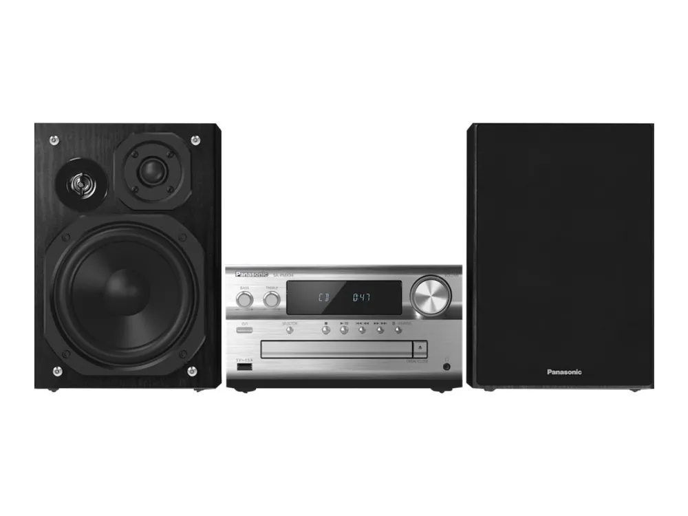 Panasonic SC-PMX94 - Audiosystem - 2 x 60 Watt - sølv