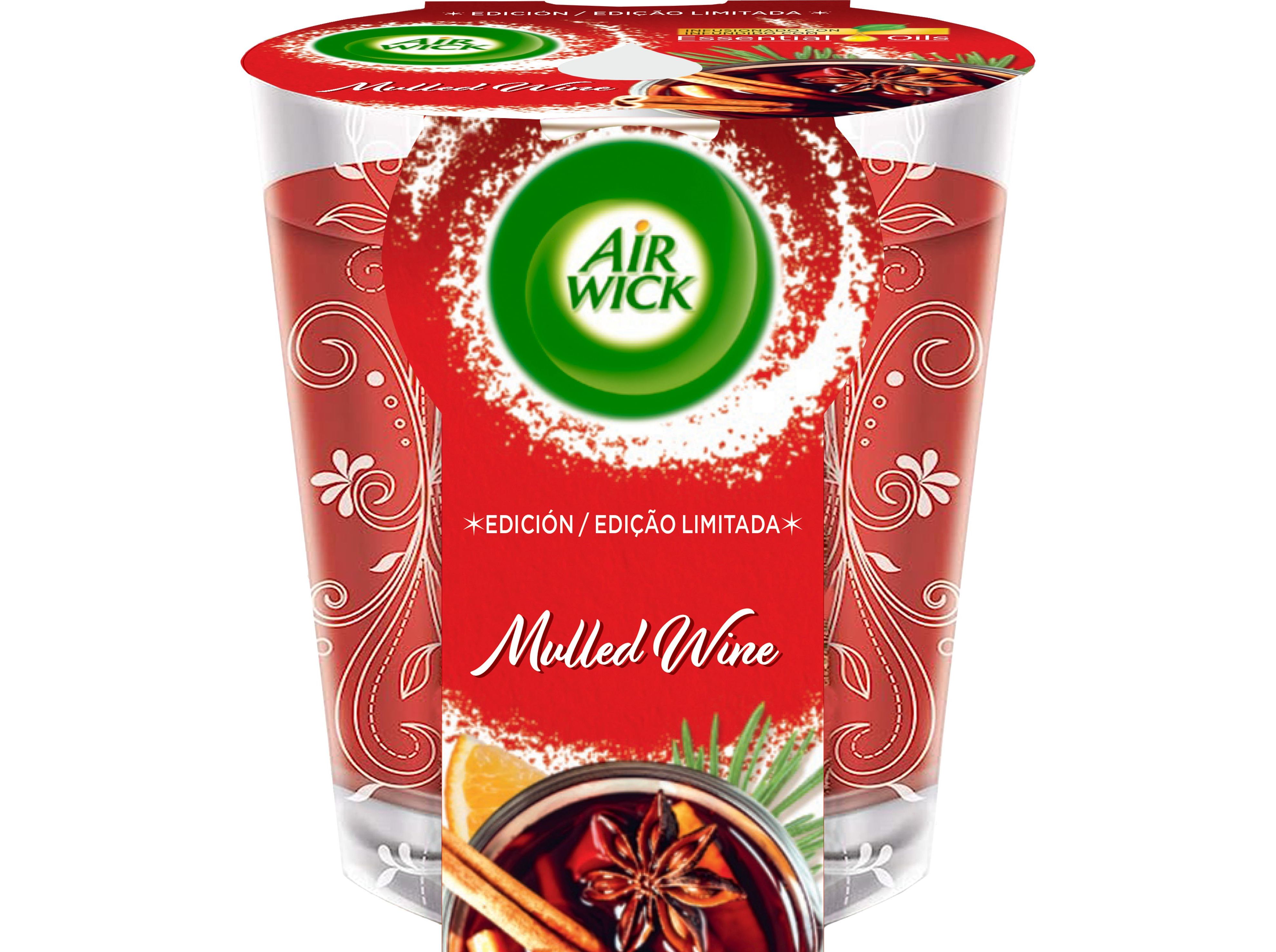 VELA AMBIENTADORA AIRWICK MULLED WINE 105G