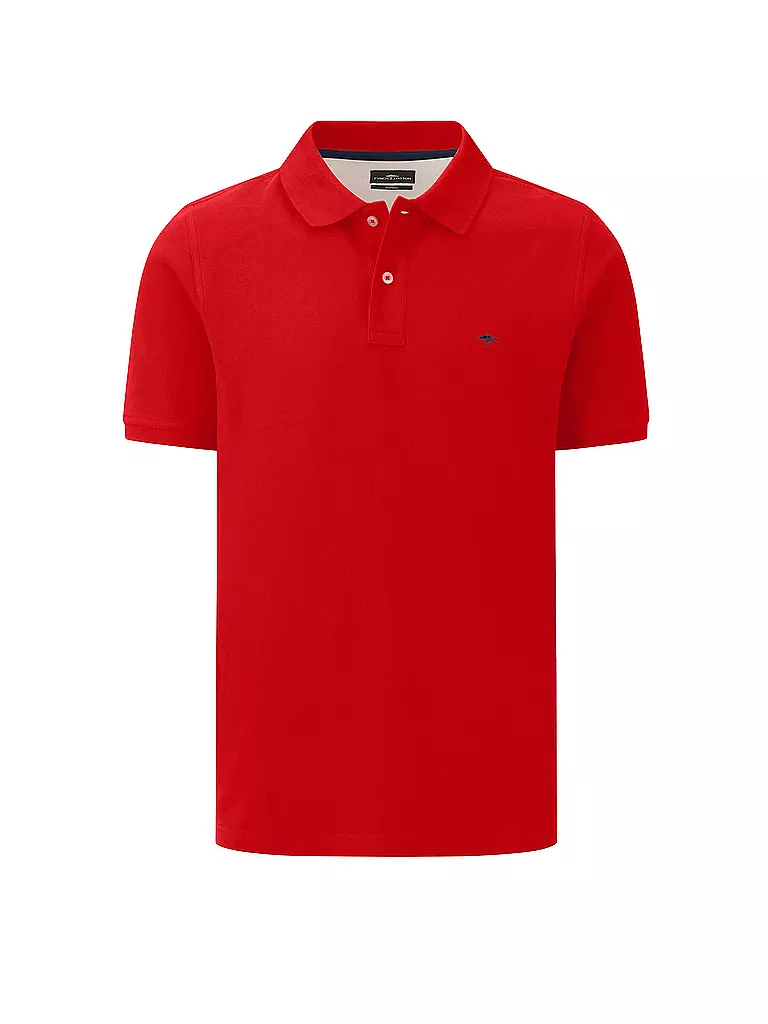 FYNCH HATTON Poloshirt Casual Fit rot