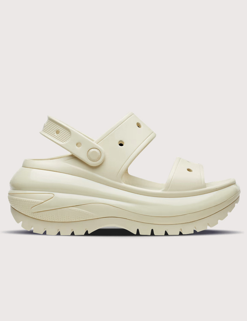 CROCS SANDALES FEMME MEGA CRUSH BEIGE