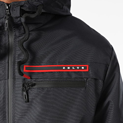 Veste Zippée Capuche Salif Bleu Marine