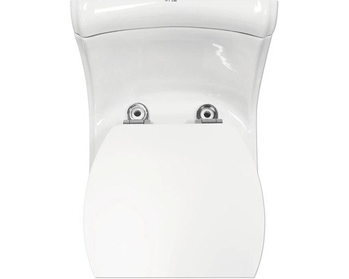 form&style toiletzitting Farallon wit met soft-close mechanisme Easy Fix