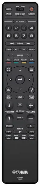 Yamaha Aventage RX-A6A   Yamaha MusicCast 20 (WX-021) Noir (la paire) Amplis home-cinéma