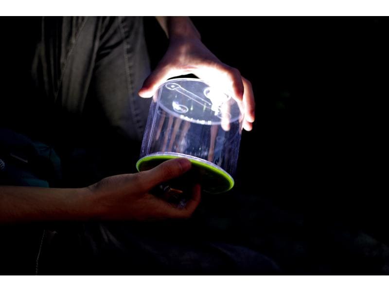 LUCI Campinglampe Solar Outdoor 2.0 Aufblasbare Campinglampe