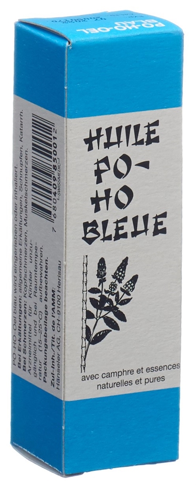 PO-HO blau<br>10 ml, Flasche, Flüssigkeit zur Anwendung auf der Haut