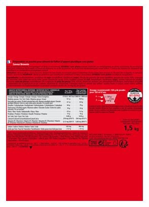 Crème énergétique Overstims Spordej Brownie - 1.5kg