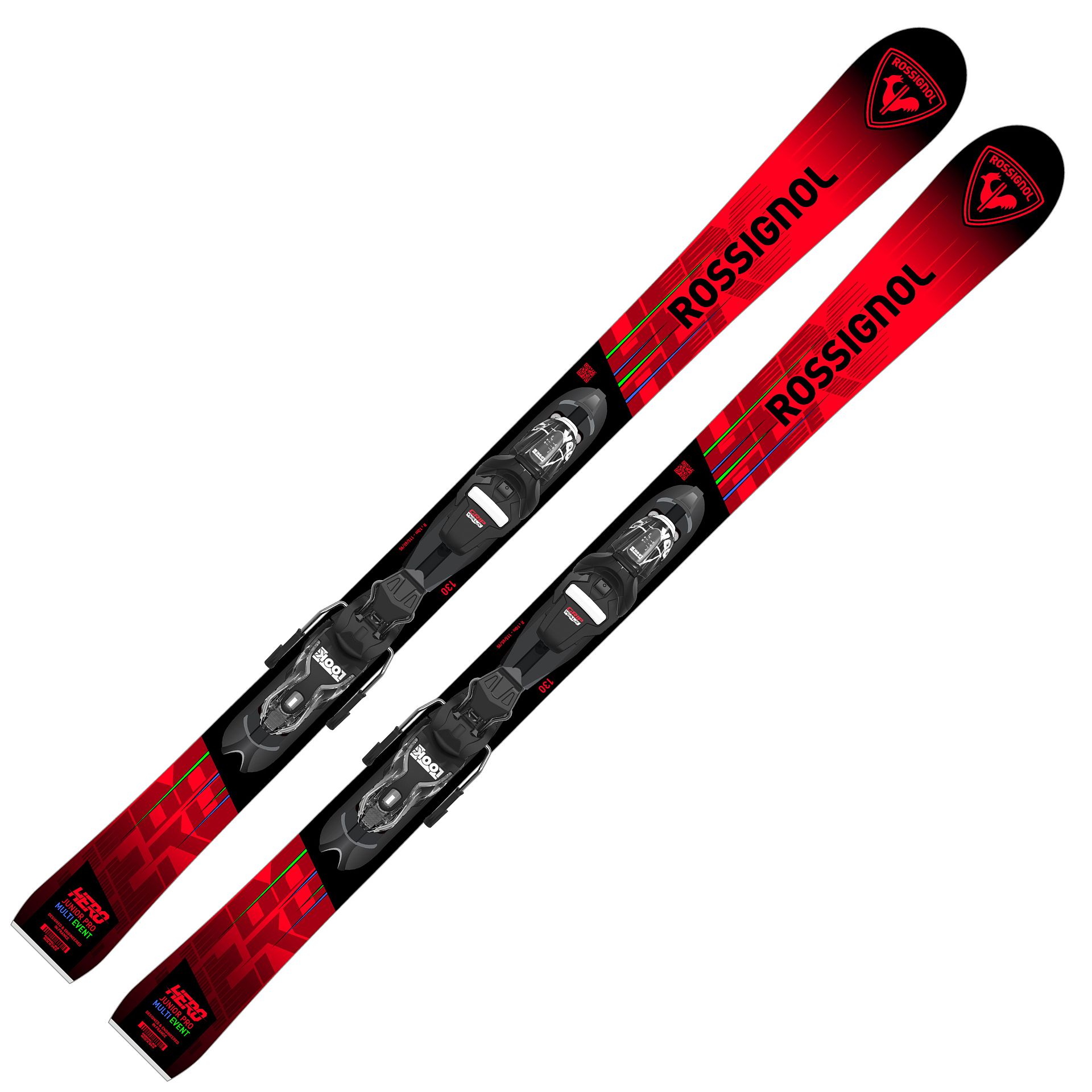 Rossignol HERO JR MULTI EVENT + Look Xpress JR 7 2024/25 - 130 Look Xpress JR 7