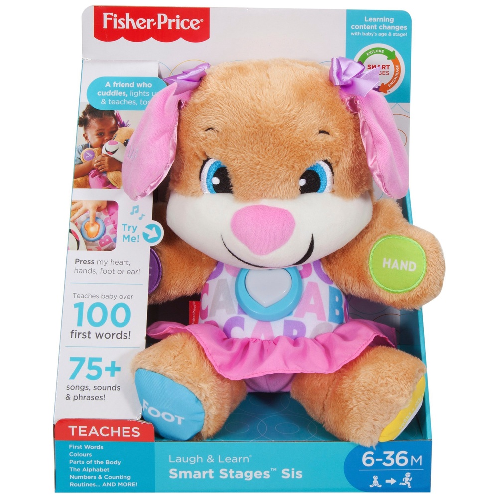 Fisher-Price Lachen & Lernen Smart Stages Schwesternspielzeug