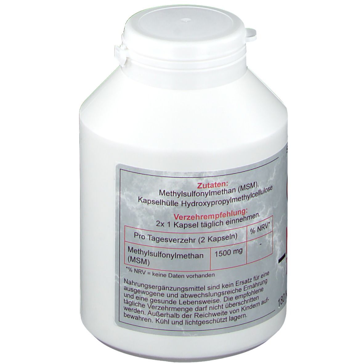 SinoPlaSan MSM 750 mg