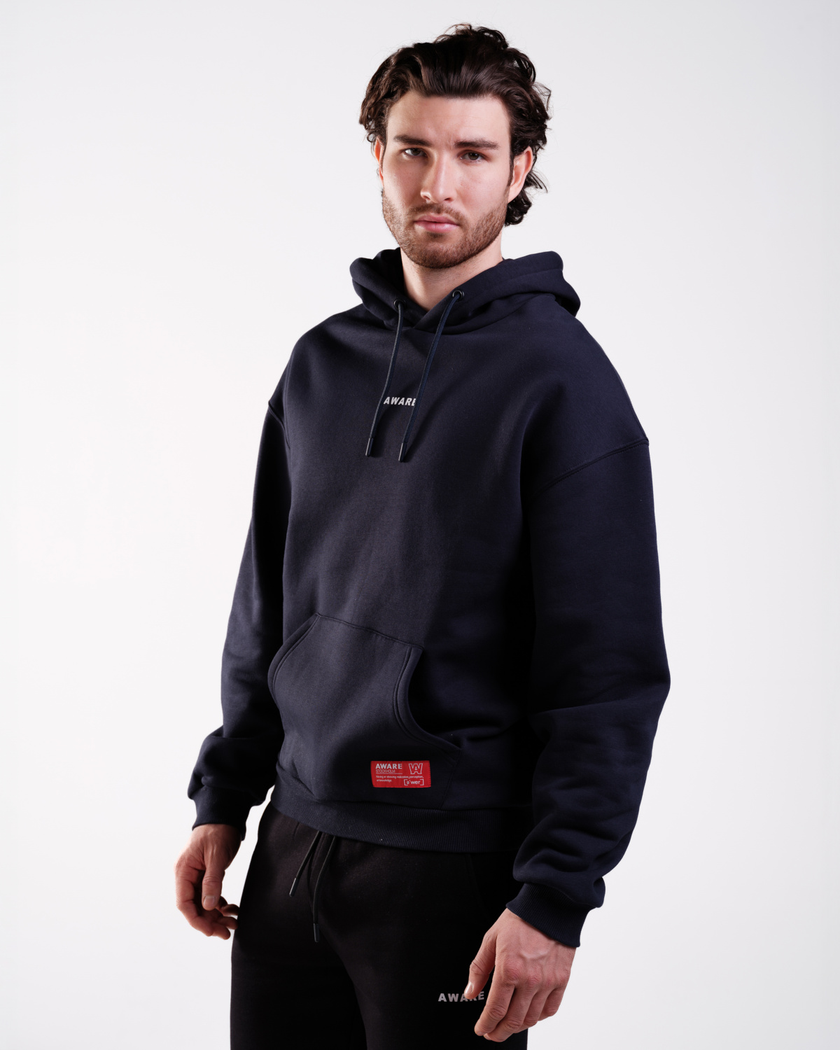 AWARE Hoodie Navy