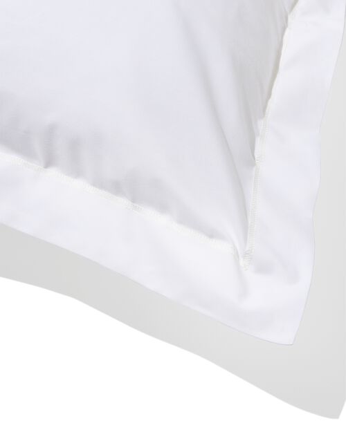 2 taies d’oreiller percale 60x70 blanc