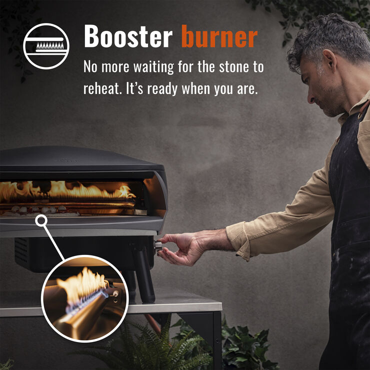 Witt WITT ETNA ROTANTE PIZZA OVEN Mat sort