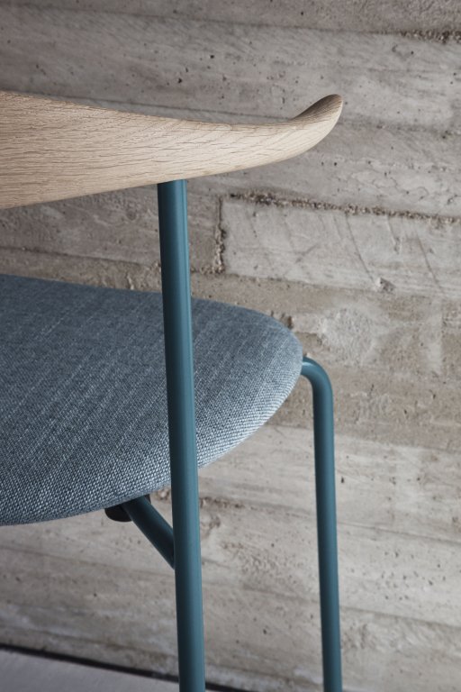 Carl Hansen & Son CH88T Powdercoated stoel Anthracite Grey