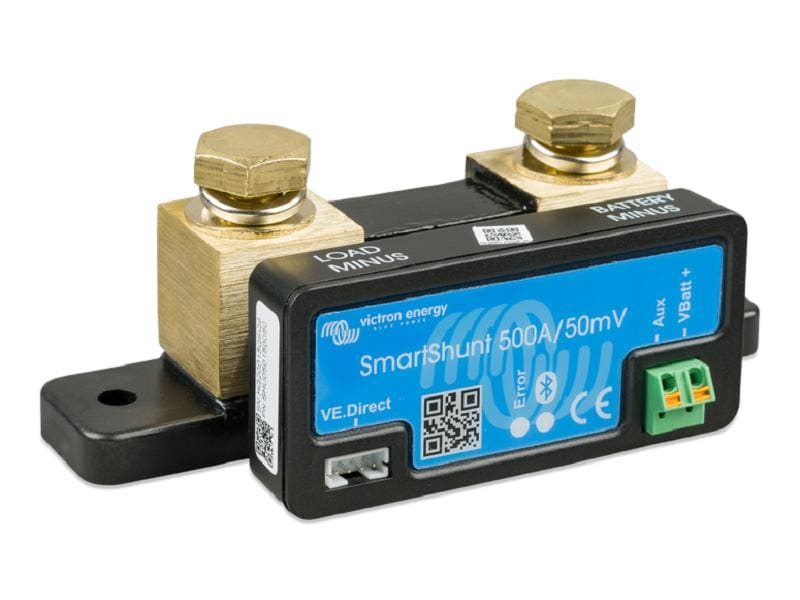 Victron Batteriemonitor SmartShunt 9-90 VDC 500 A Der intelligente Batterie-Shunt; Batteriemonitor mit Bluetooth
