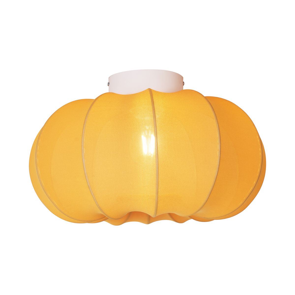 Japandi plafondlamp goud 37cm - Plu Asyesha