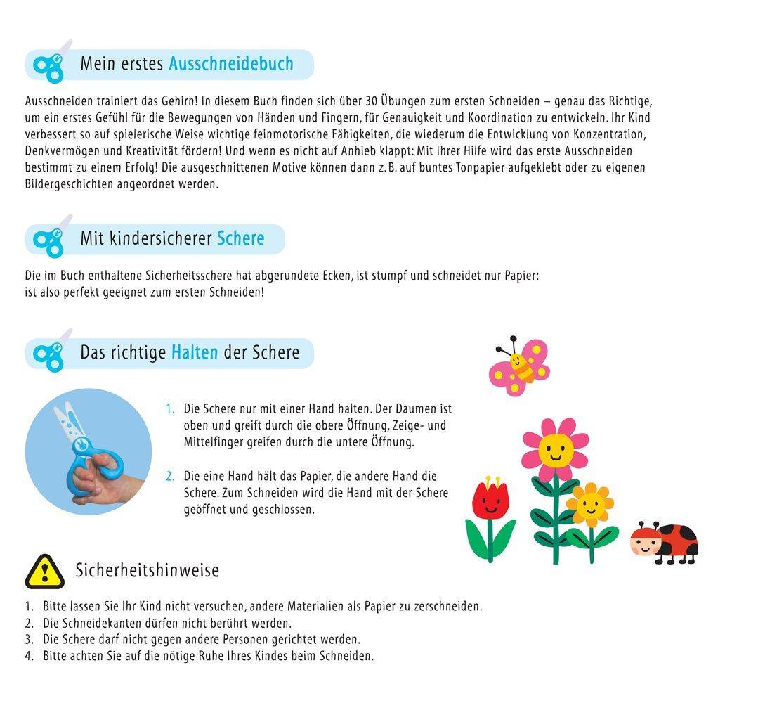 Mein erstes Ausschneidebuch, m. kindersicherer Schere