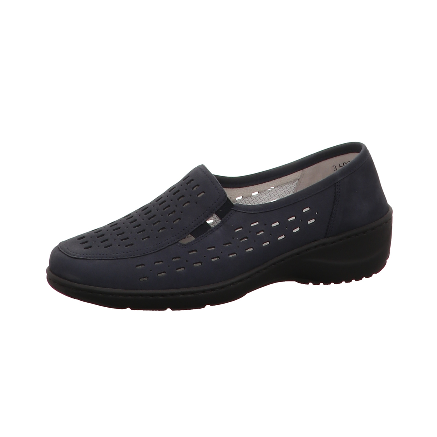 Waldläufer Slipper blau
