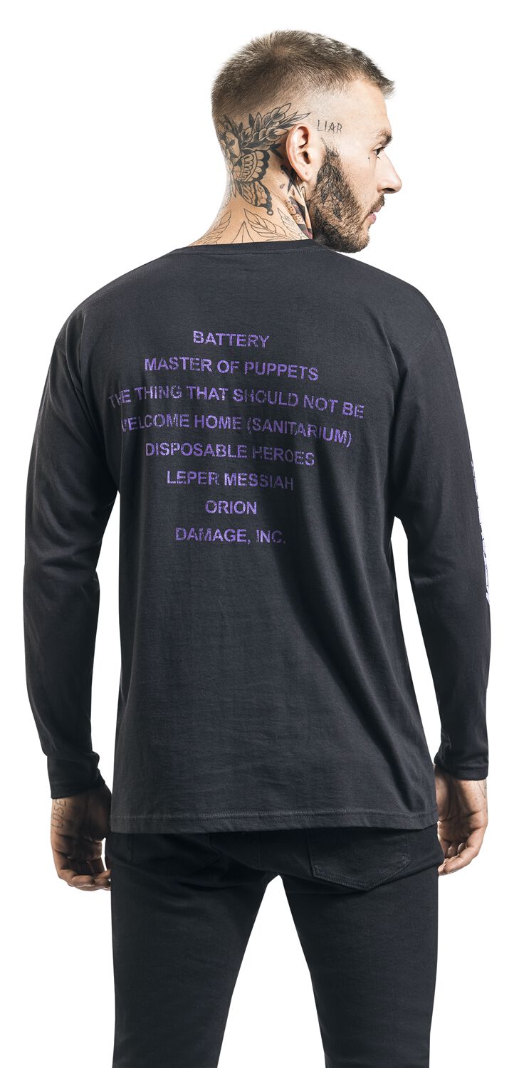 Master Of Puppets | Metallica T-shirt manches longues