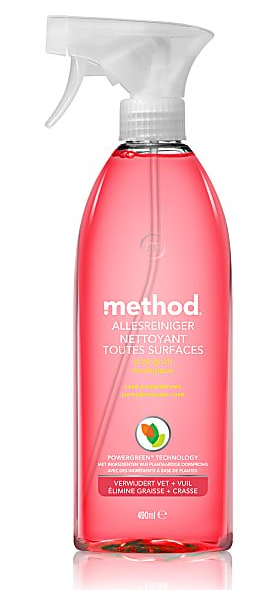 method Allesreiniger Spray Roze Grapefruit 490ml