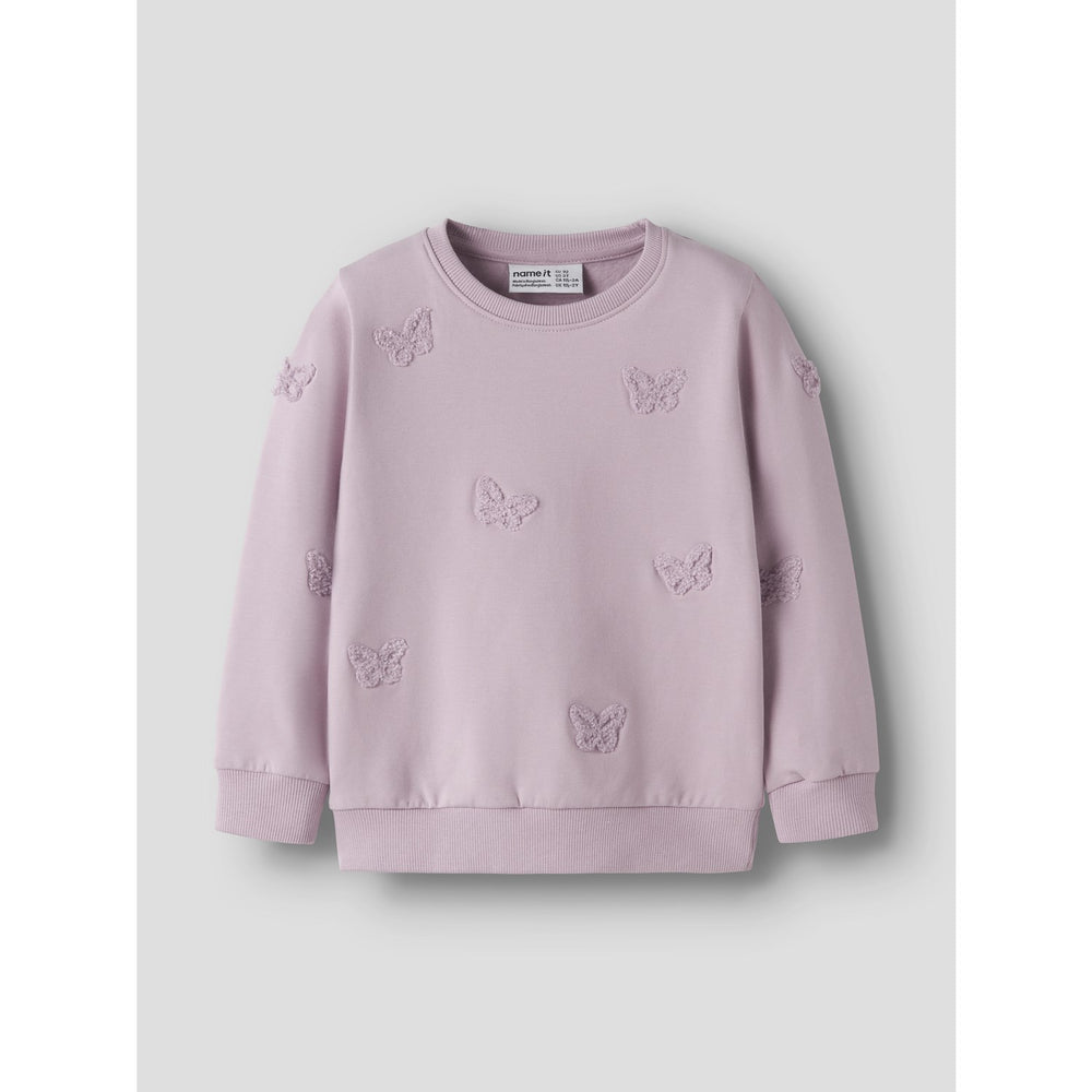 Køb Name It Dawn Pink Nmfbetina Ls Sweat Bru
