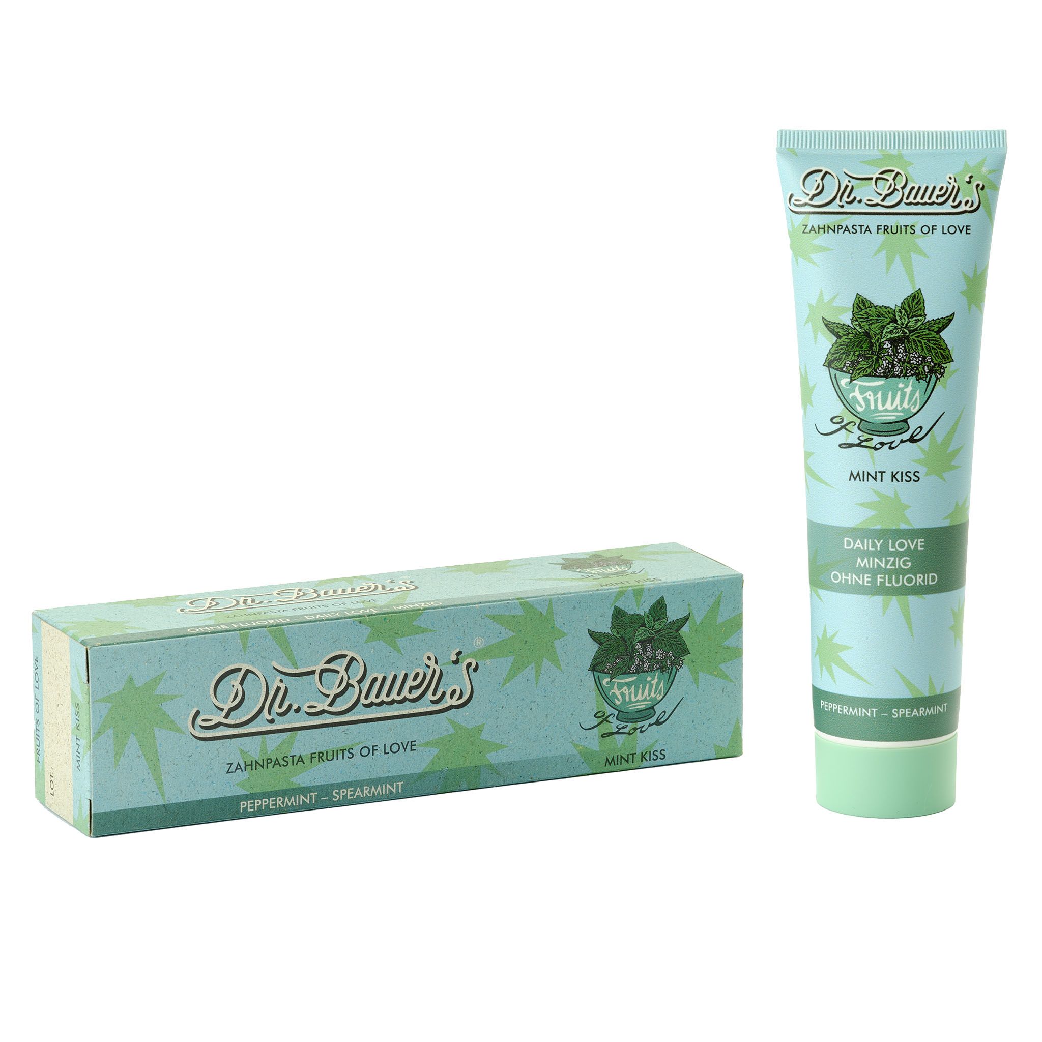 Dr. Bauer's Zahnpasta Fruits of Love Mint Kiss