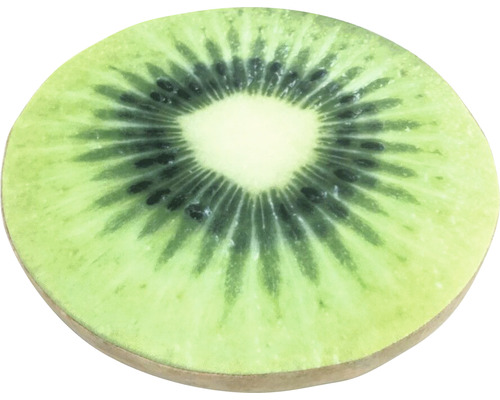 Fluwelen Kiwi zitkussen Ø 40 cm