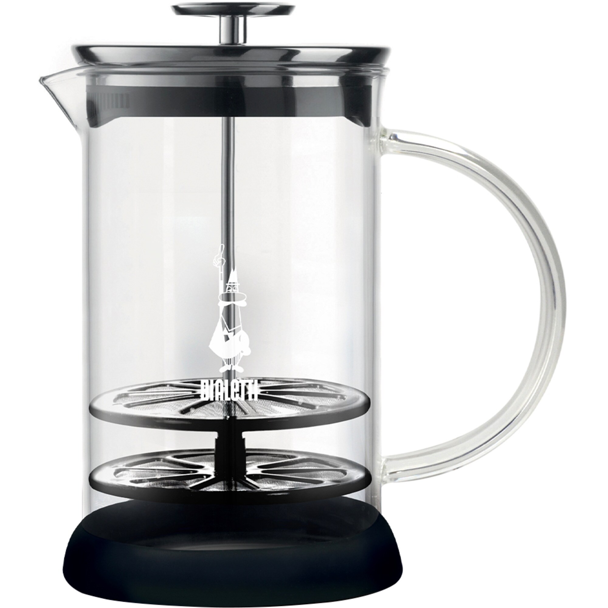 Bialetti Milchaufschäumer Cappuccinatore aus Glas