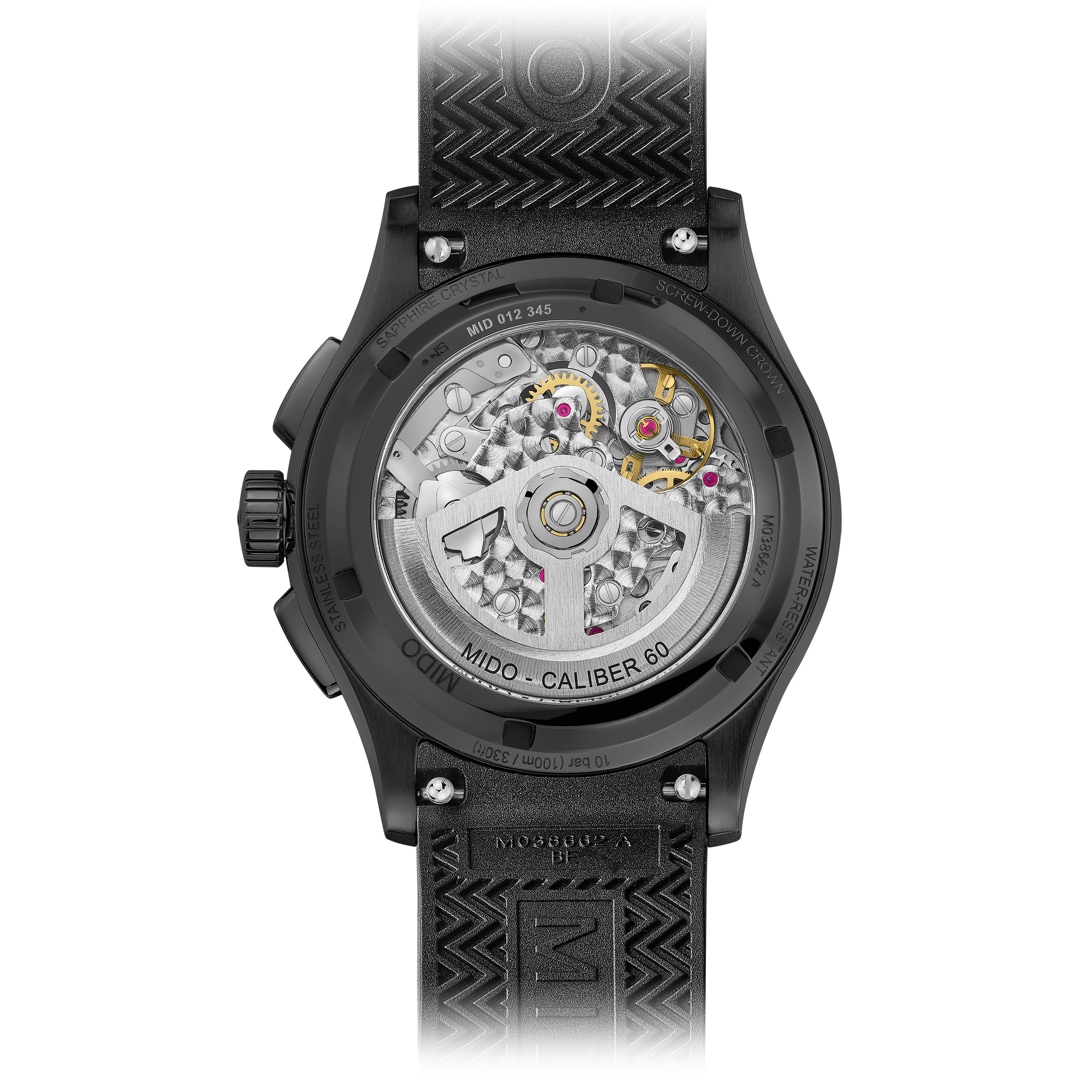 Mido Multifort Skeleton Chronograph