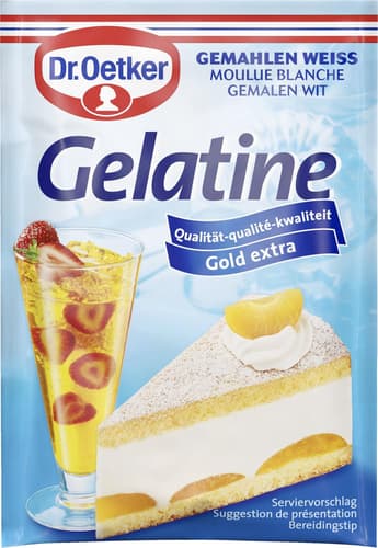 Dr. Oetker Gelatine gemahlen weiß 3 Stück