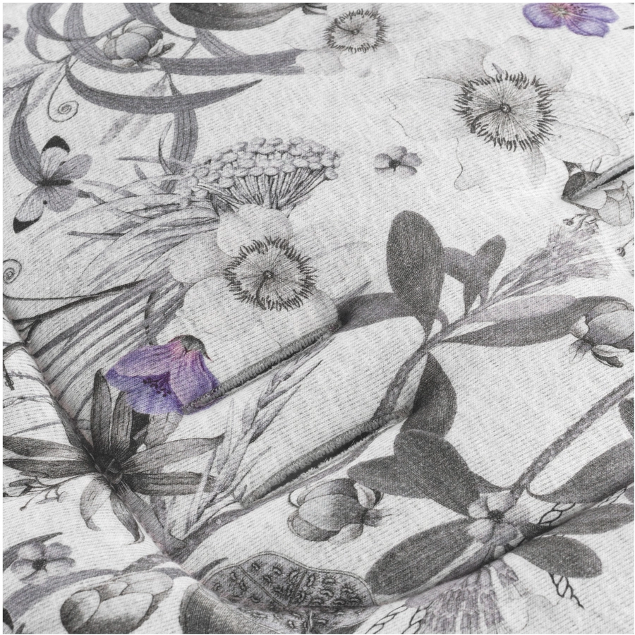 hauck Sitzauflage Seat Liner Floral Grey