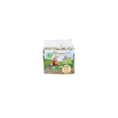 Feno de cenoura com sabor natural Wuapu para roedores