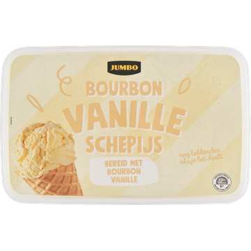Jumbo Bourbon Vanille Schepijs 2500 ml